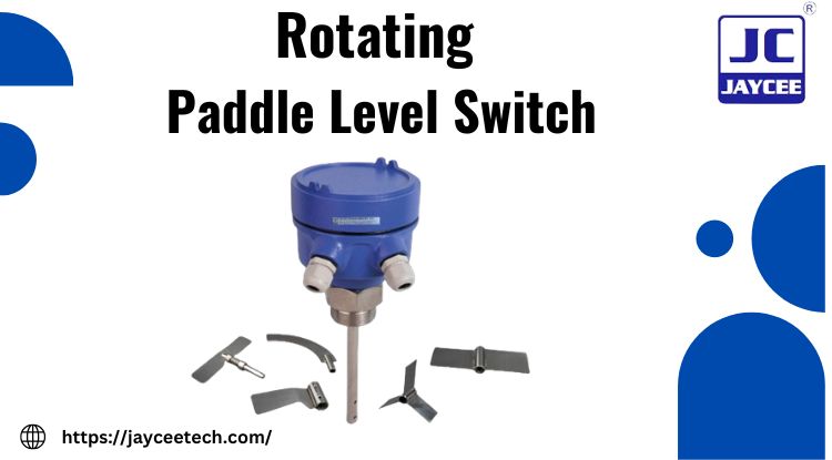 rotating paddle level switch